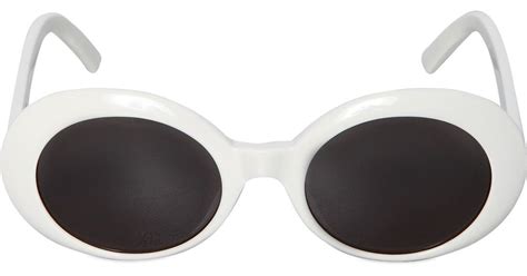 white circle sunglasses